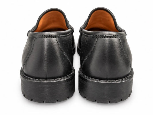 Gucci Men's Black Leather Horsebit ( Like New )