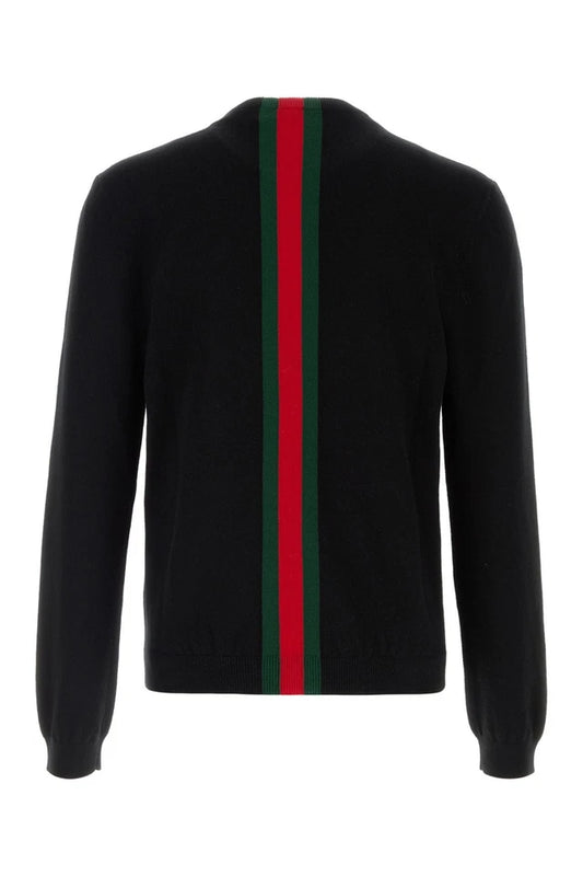 Gucci Black Cashmere Sweater ( Like New )