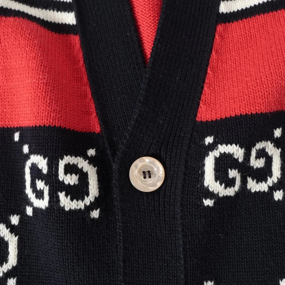Gucci GG jacquard Cotton Cardigan ( Like New )